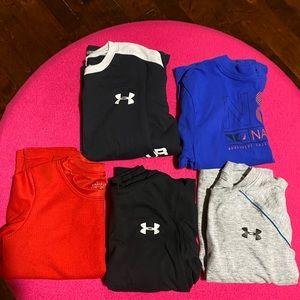 Bundle of 5 Boys Long Sleeve Shirts